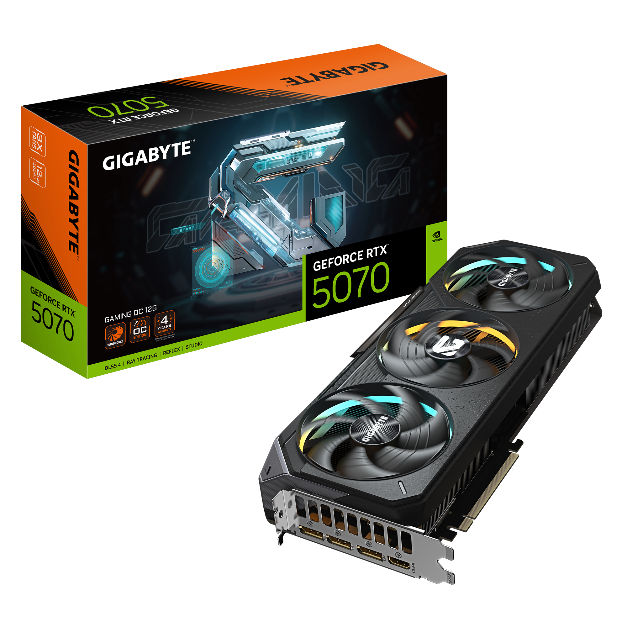Gigabyte RTX 5070 GAMING OC 12G